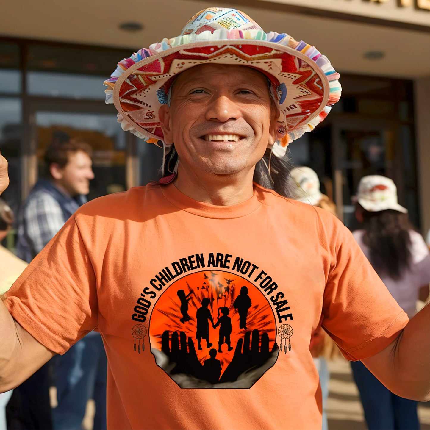Sacred Children Raise Your Voice For Justice For Orange Shirt Day Unisex T-Shirt/Hoodie/Sweatshirt 178