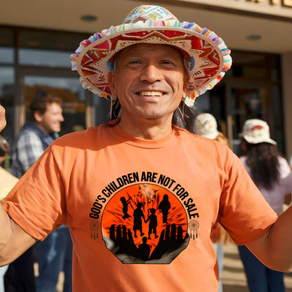 Sacred Children Raise Your Voice For Justice For Orange Shirt Day Unisex T-Shirt/Hoodie/Sweatshirt 178