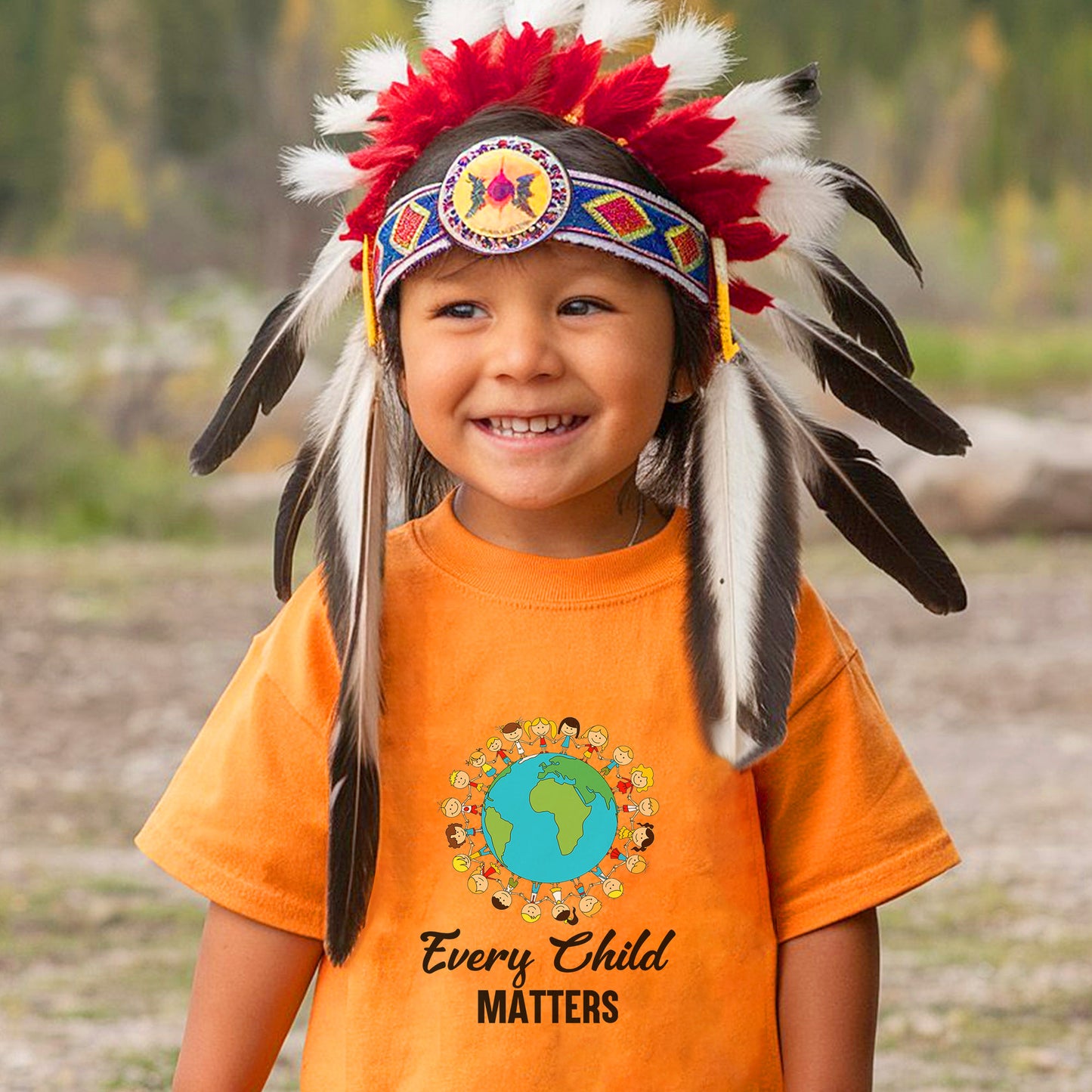 Every Child Matters Around The World For Orange Shirt Day Unisex T-Shirt/Hoodie/Sweatshirt 179