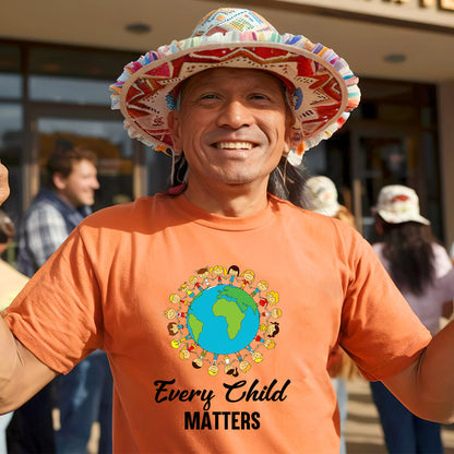 Every Child Matters Around The World For Orange Shirt Day Unisex T-Shirt/Hoodie/Sweatshirt 179