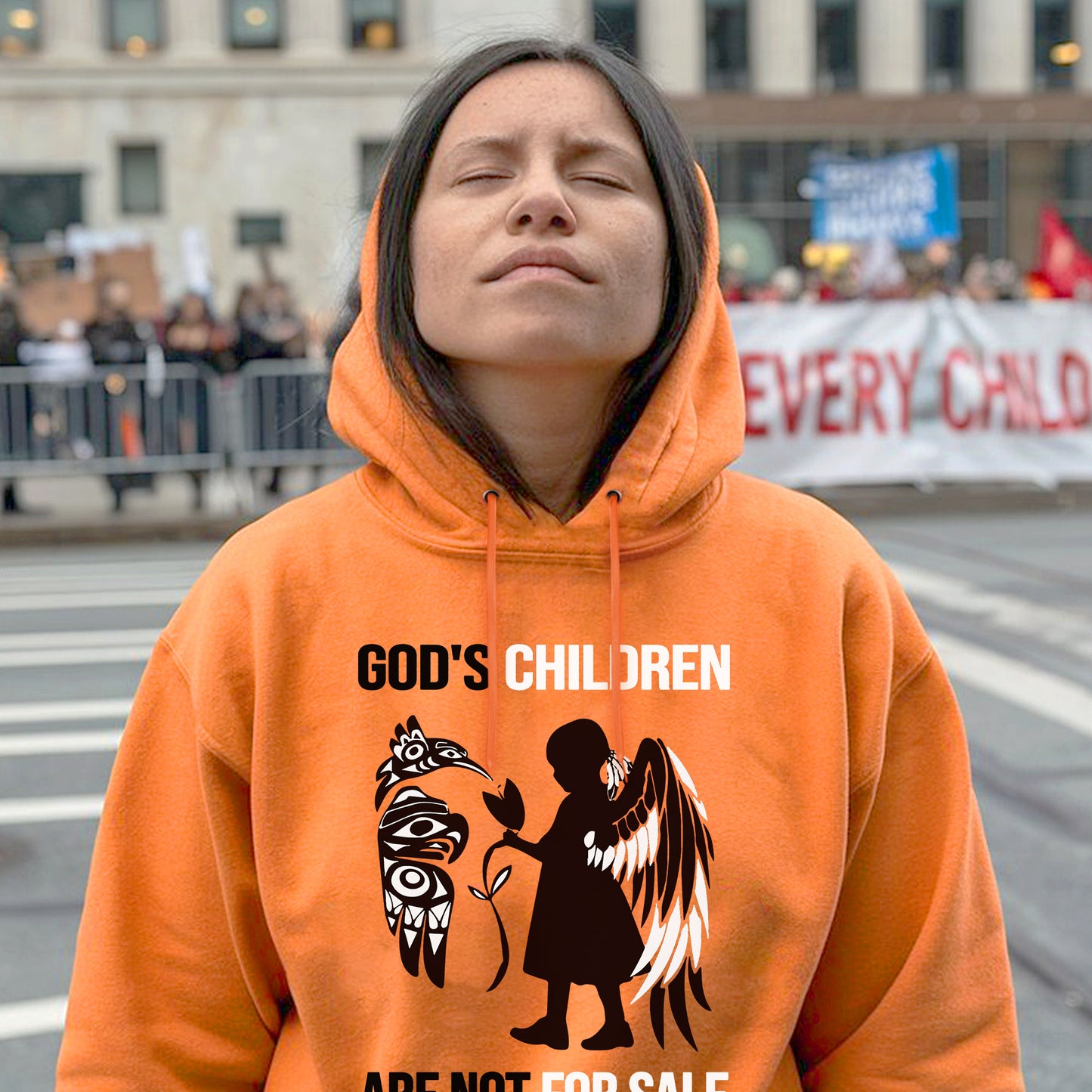 Every Child Matters Native Angel Baby Native American Unisex T-Shirt/Hoodie/Sweatshirt 184