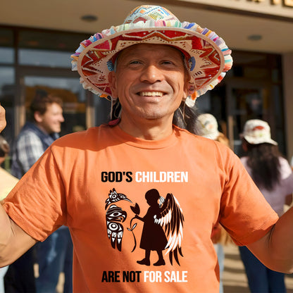 Sacred Children Tee Stand Against Trafficking For Orange Shirt Day Unisex T-Shirt/Hoodie/Sweatshirt 184