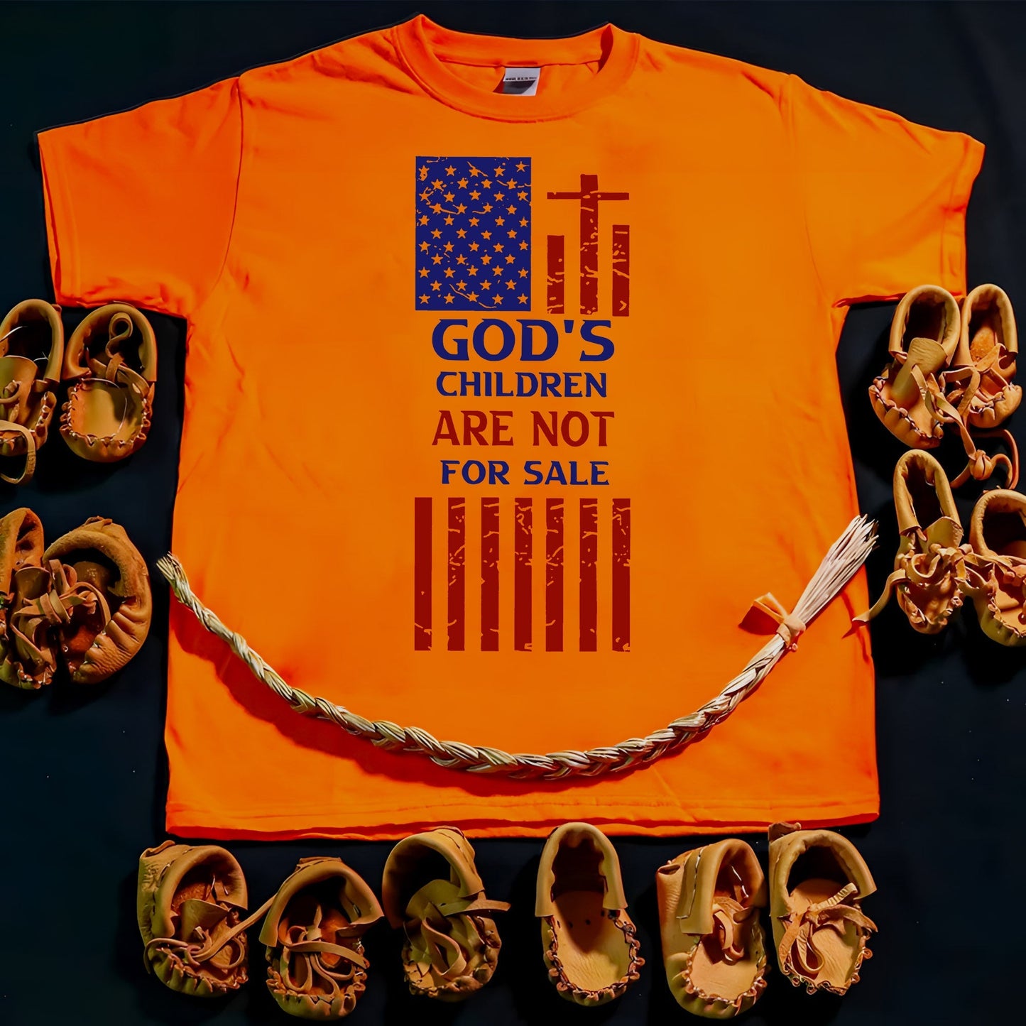 Every Child Matters God's Children Are Not For Sale Native American Unisex T-Shirt/Hoodie/Sweatshirt 185