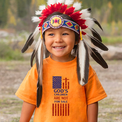 Every Child Matters God's Children Are Not For Sale Native American Unisex T-Shirt/Hoodie/Sweatshirt 185