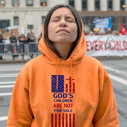 Every Child Matters God's Children Are Not For Sale Native American Unisex T-shirt/Hoodie/Sweatshirt 185