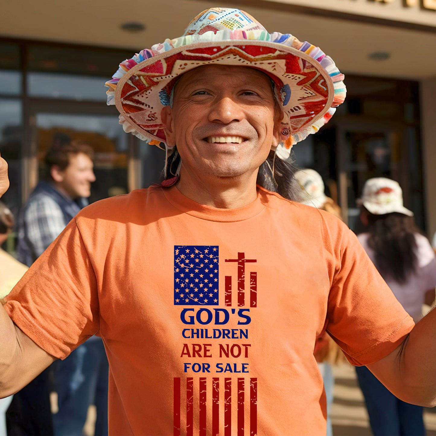 Faith Freedom Tee Stop Child Trafficking For Orange Shirt Day Unisex T-Shirt/Hoodie/Sweatshirt 185