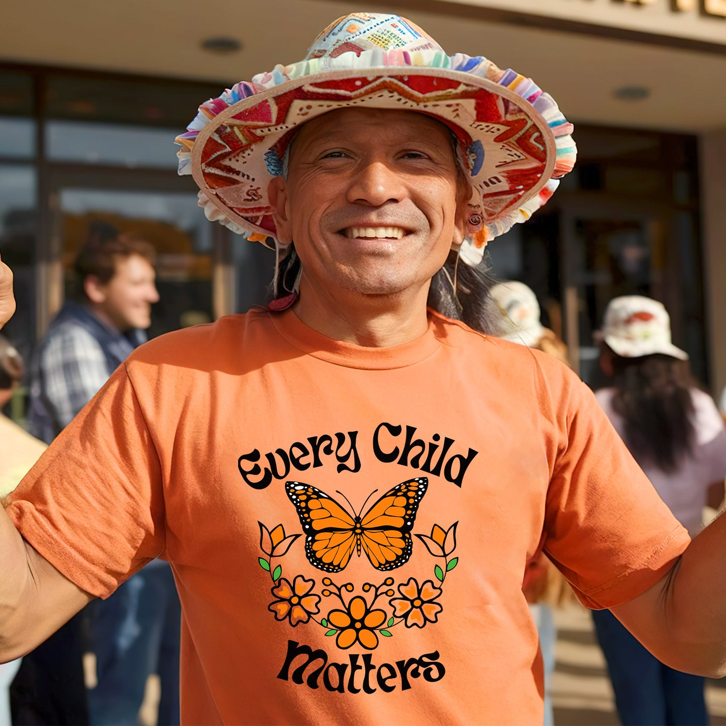 Every Child Matters Monarch Butterfly For Orange Shirt Day Unisex T-Shirt/Hoodie/Sweatshirt 187