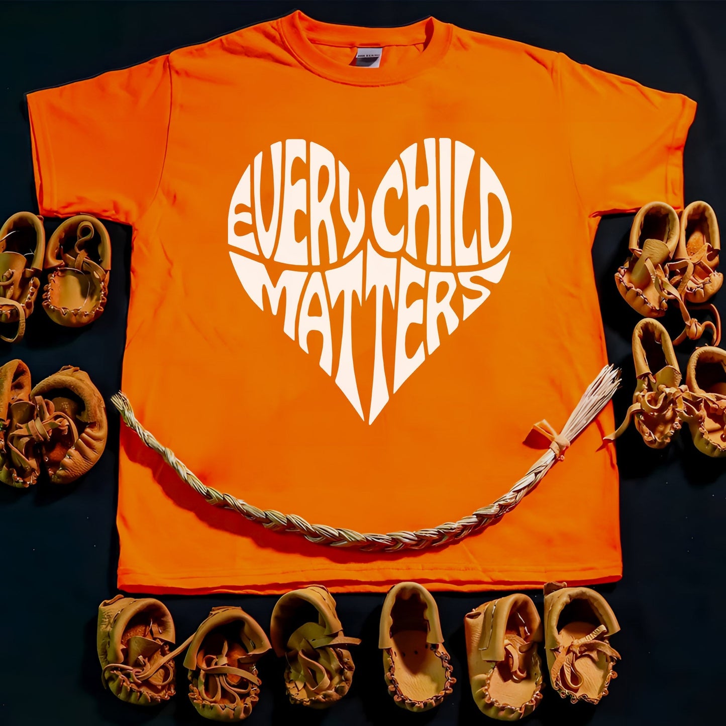 Every Child Matters Native Children Cared By Heart Native American Unisex T-Shirt/Hoodie/Sweatshirt 188