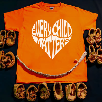Every Child Matters Native Children Cared By Heart Native American Unisex T-Shirt/Hoodie/Sweatshirt 188
