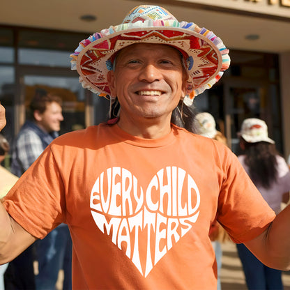 Every Child Matters Native Children Cared By Heart Native American Unisex T-Shirt/Hoodie/Sweatshirt 188