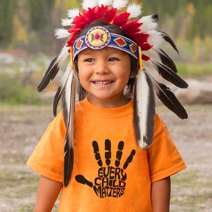 Every Child Matters Handprint Typography For Orange Shirt Day Unisex T-Shirt/Hoodie/Sweatshirt 190