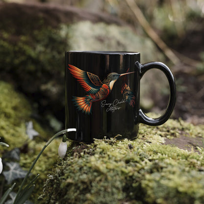 Every Child Matters Hummingbird Feather Native American Ceramic Coffee Mug