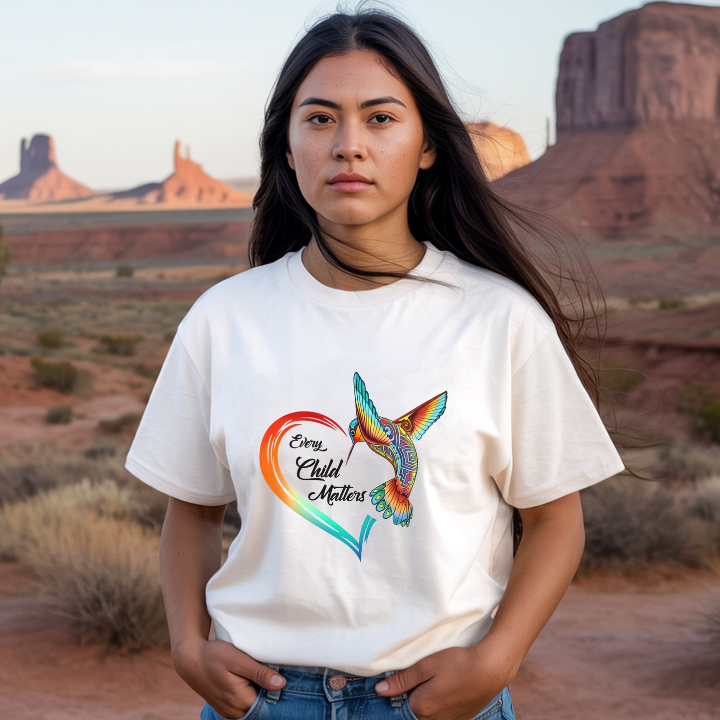 Every Child Matters Hummingbird Native Freedom Native American Unisex T-Shirt/Hoodie/Sweatshirt 193