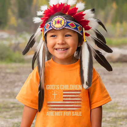 Every Child Matters God's Children Are Not For Sale Native American Unisex T-Shirt/Hoodie/Sweatshirt