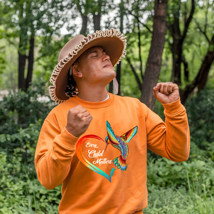 Every Child Matters Hummingbird Heart For Orange Shirt Day Unisex T-Shirt/Hoodie/Sweatshirt 197