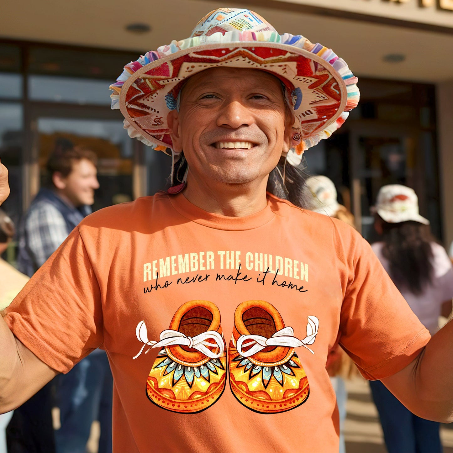 Every Child Matters Shoes Indigenous Orange Shirt Day Unisex T-shirt/Hoodie/Sweatshirt 198