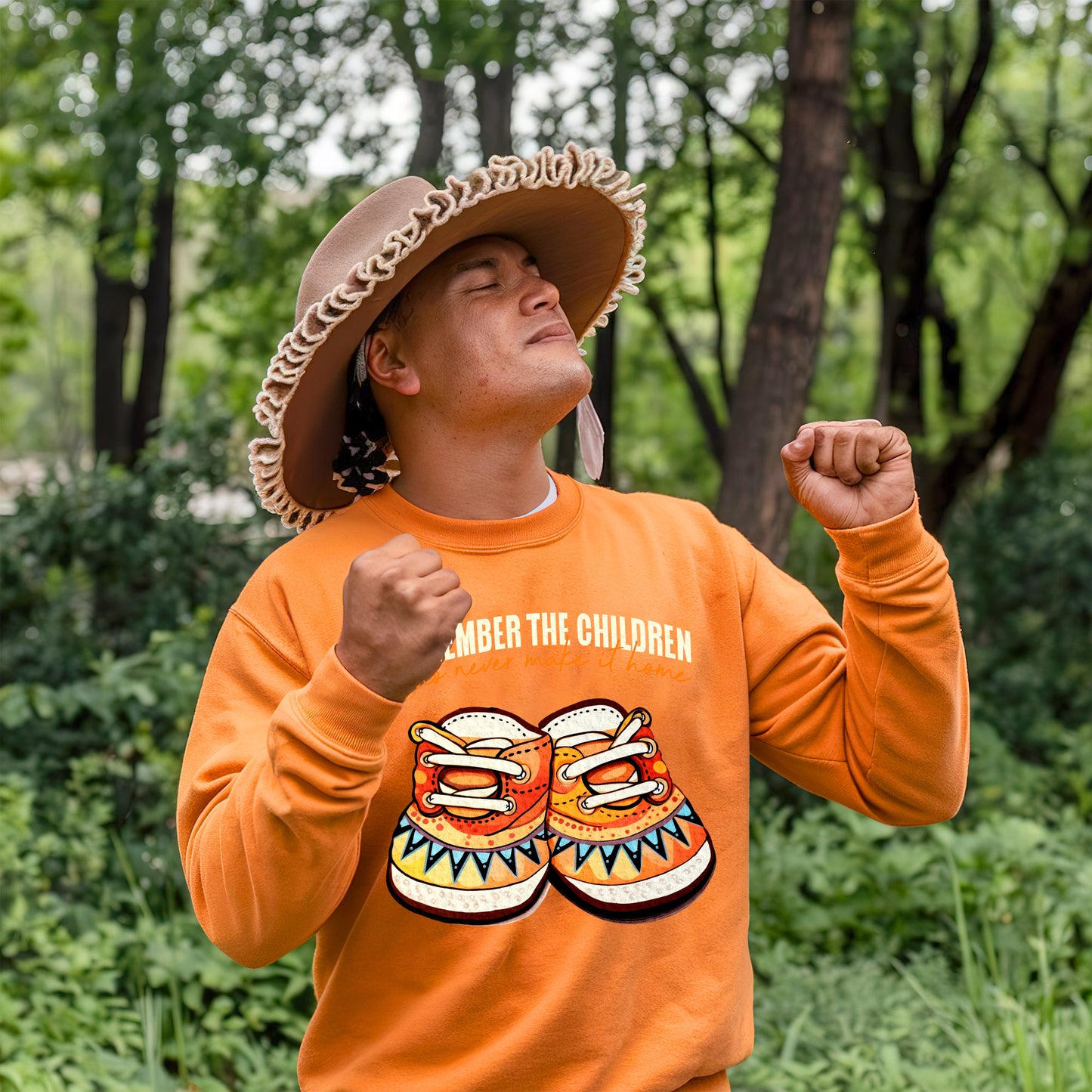 Remember the Children Orange Shoes For Orange Shirt Day Unisex T-Shirt/Hoodie/Sweatshirt 200