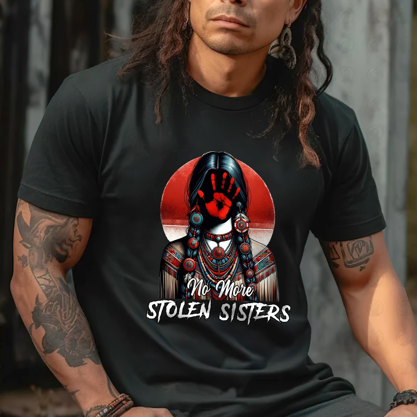 MMIW No More Stolen Sisters No Face Unisex T-Shirt/Hoodie/Sweatshirt