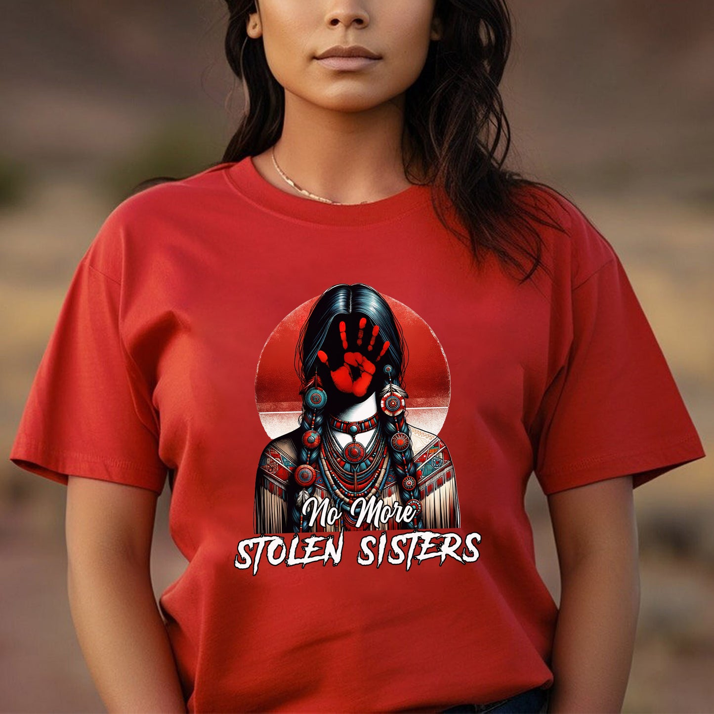 MMIW No More Stolen Sisters No Face Unisex T-Shirt/Hoodie/Sweatshirt