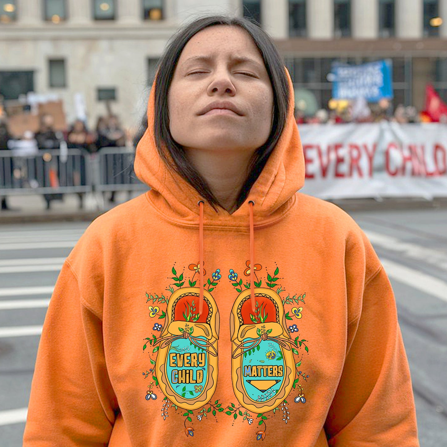 Every Child Matters Shoes Indigenous Orange Shirt Day Unisex T-Shirt/Hoodie/Sweatshirt