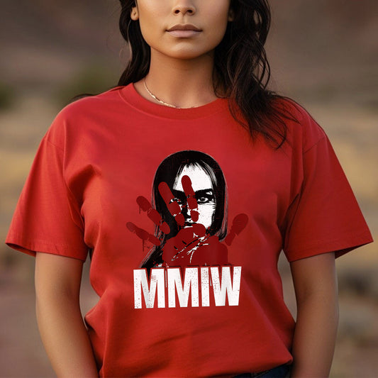 MMIW Awareness Stolen Sisters Red Hand Ind Unisex T-Shirt/Hoodie/Sweatshirt