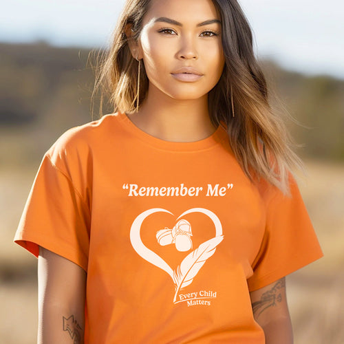Feathered Memory Tribute For Orange Shirt Day Unisex T-Shirt/Hoodie/Sweatshirt 263