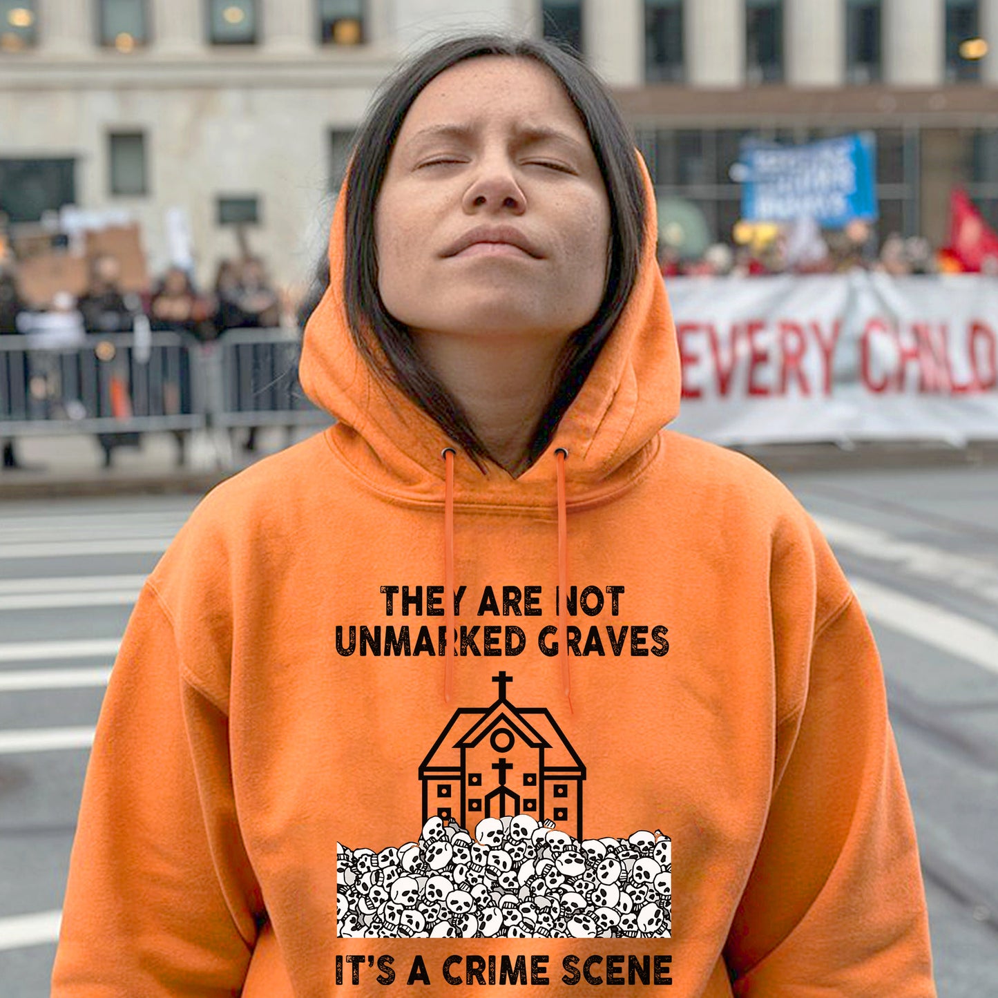 Church Of Silence Every Child Matters For Orange Shirt Day Unisex T-Shirt/Hoodie/Sweatshirt 270