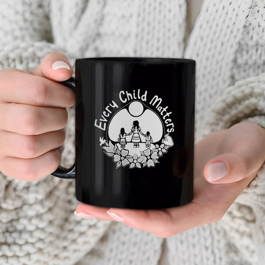 Every Child Matters Native Children For Orange Shirt Day Ceramic Coffee Mug