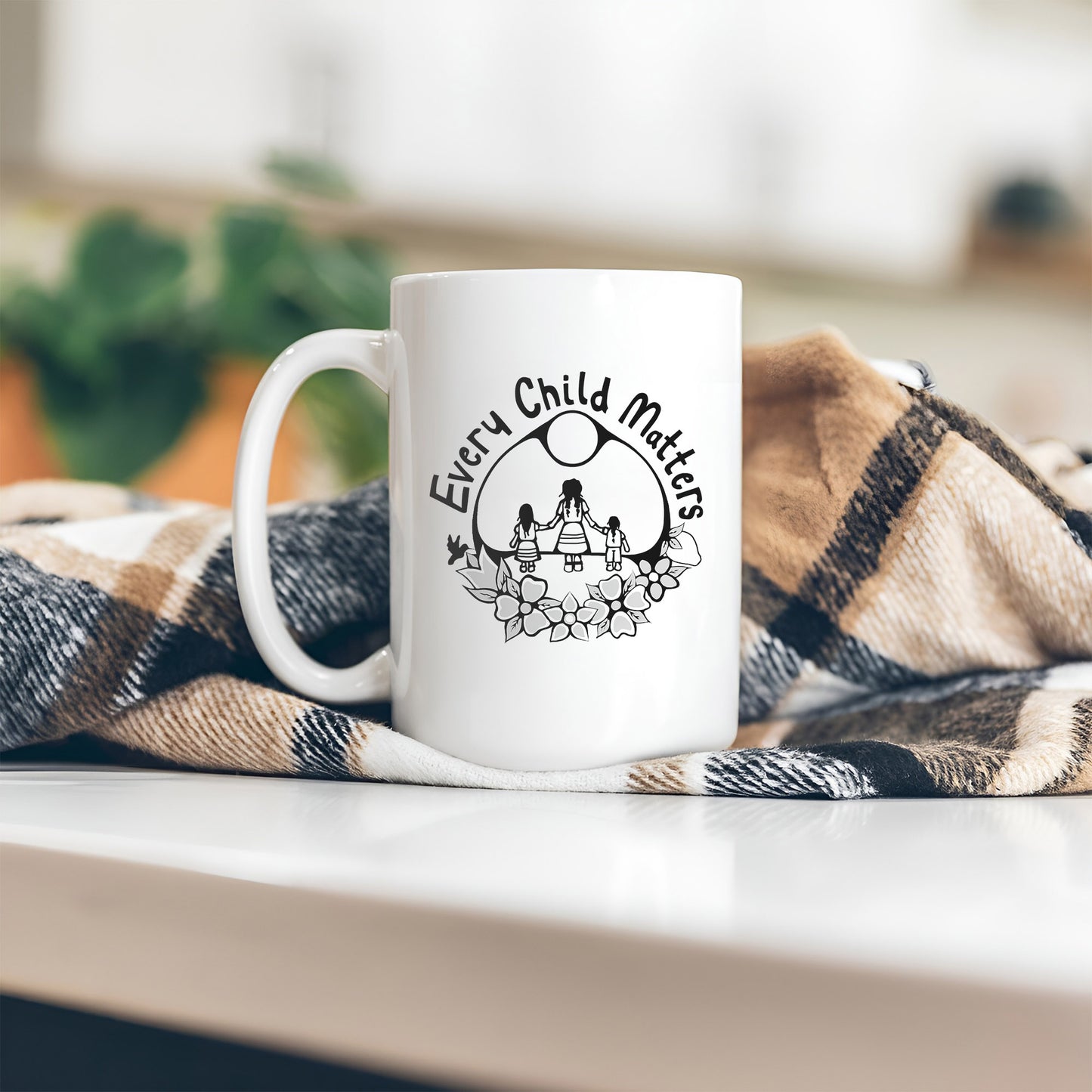 Every Child Matters Native Children For Orange Shirt Day Ceramic Coffee Mug