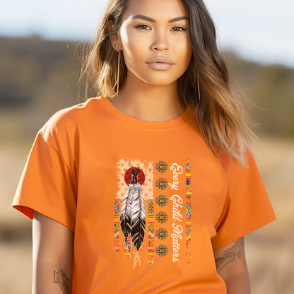 Every Child Matters Feathers For Orange Shirt Day Unisex T-Shirt/Hoodie/Sweatshirt 289