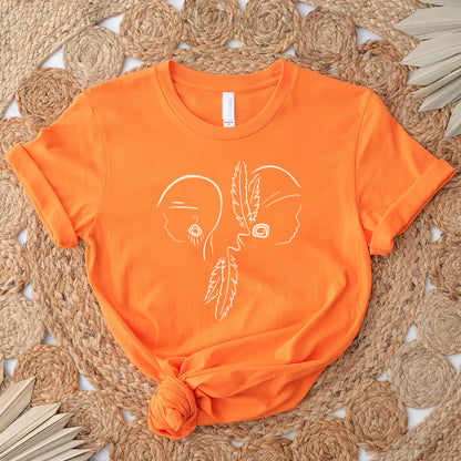 Every Child Matters Two Children For Orange Shirt Day Unisex T-Shirt/Hoodie/Sweatshirt 292