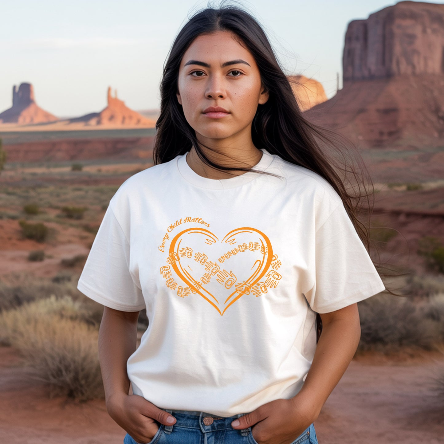 Every Child Matters Infinite Hands For Orange Shirt Day Unisex T-Shirt/Hoodie/Sweatshirt 294