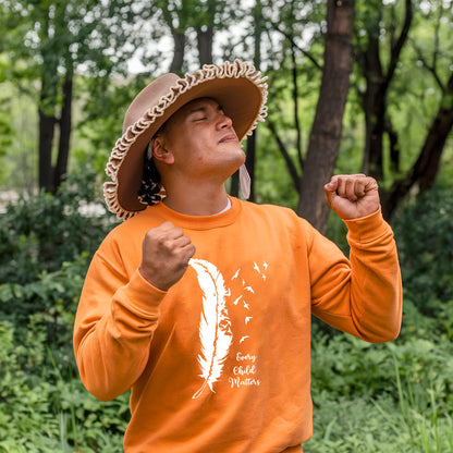 Every Child Matters Bird Feather For Orange Shirt Day Unisex T-Shirt/Hoodie/Sweatshirt 296