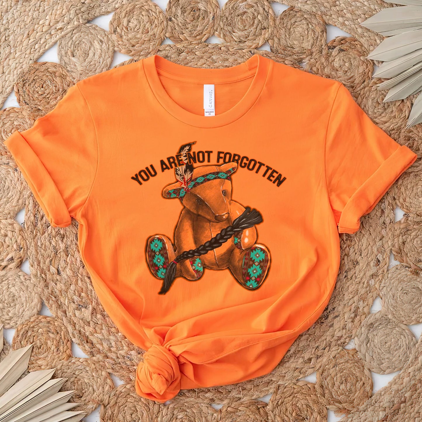 Every Child Matters You Are Not Forgotten Orange Bear For Orange Shirt Day Unisex T-Shirt/Hoodie/Sweatshirt