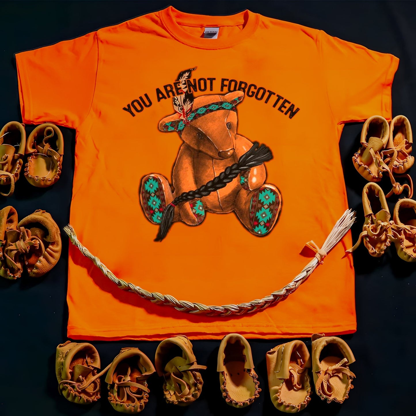 Every Child Matters You Are Not Forgotten Orange Bear Unisex T-Shirt/Hoodie/Sweatshirt 032