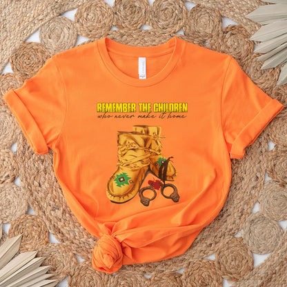 Every Child Matters Remember The Children Who Never Make It Home Shoes Orange Day Unisex T-Shirt/Hoodie/Sweatshirt