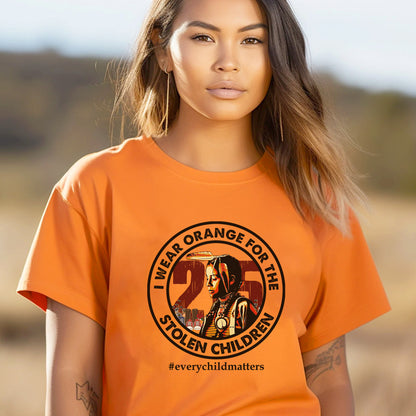 Every Child Matters I Wear Orange For The 215 Stolen Children Circle For Orange Day Unisex T-Shirt/Hoodie/Sweatshirt