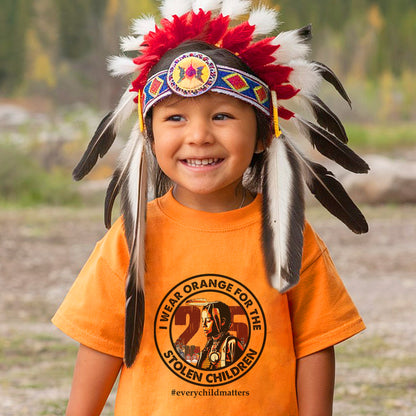 Every Child Matters I Wear Orange For The 215 Stolen Children Circle For Orange Day Unisex T-Shirt/Hoodie/Sweatshirt