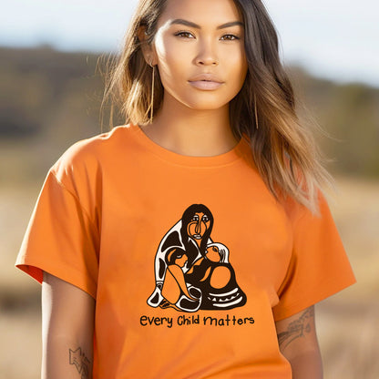 Every Child Matters Grandma With Grandniece Together For Orange Day Unisex T-Shirt/Hoodie/Sweatshirt