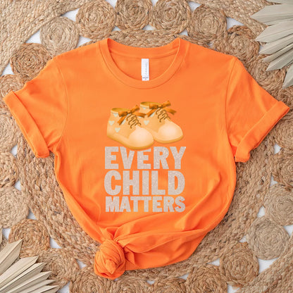 Every Child Matters Shoes Orange For Orange Shirt Day Unisex T-Shirt/Hoodie/Sweatshirt