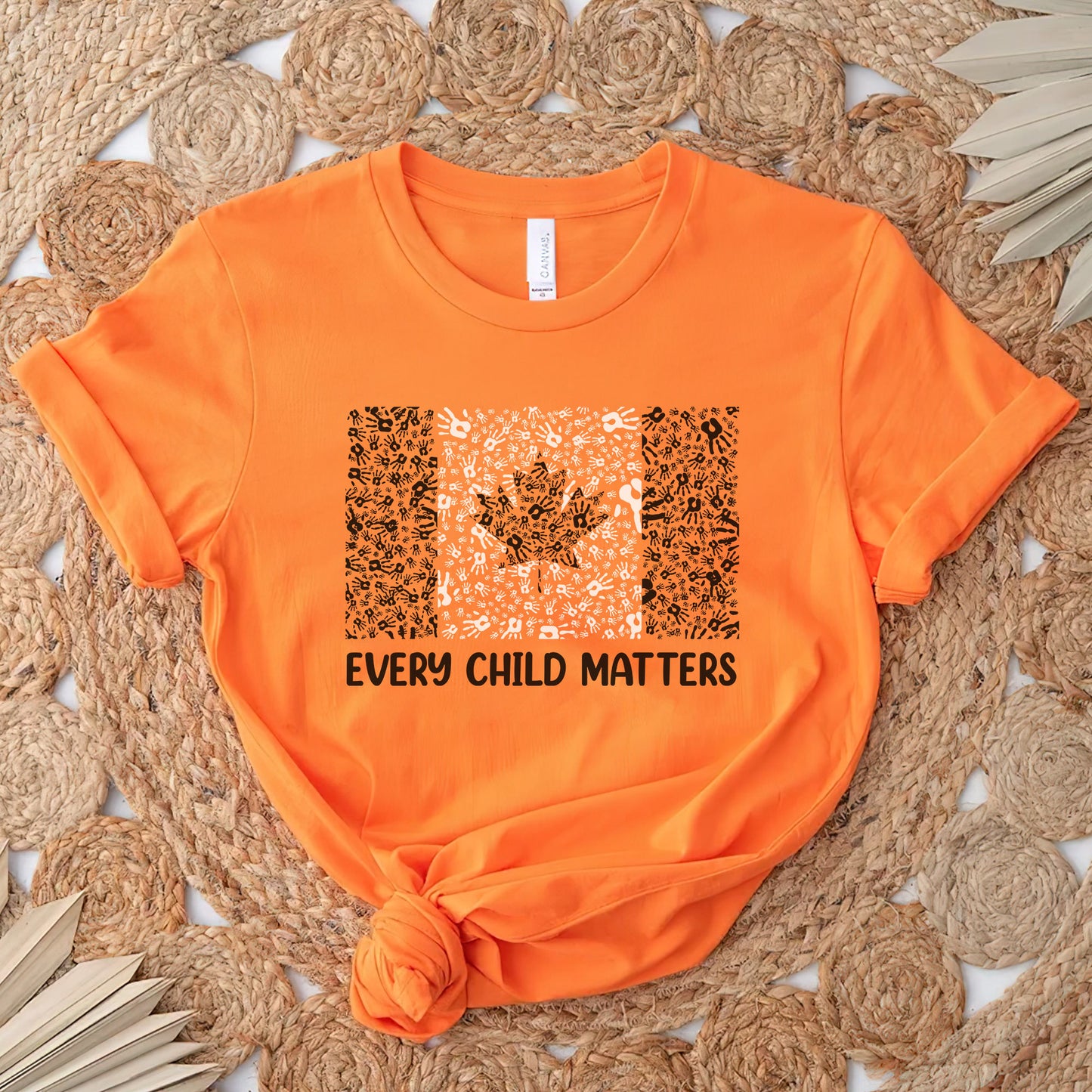 Every Child Matters Canada Flag For Orange Day Unisex T-Shirt/Hoodie/Sweatshirt