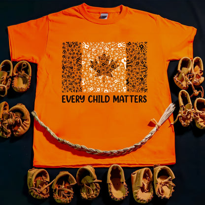 Every Child Matters Canada Flag For Orange Day Unisex T-Shirt/Hoodie/Sweatshirt 051