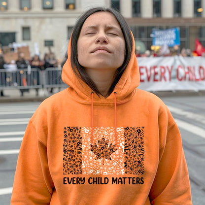 Every Child Matters Canada Flag For Orange Day Unisex T-Shirt/Hoodie/Sweatshirt