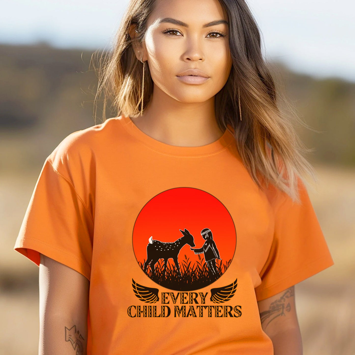 Every Child Matters Awareness for Indigenous For Orange Day Unisex T-Shirt/Hoodie/Sweatshirt