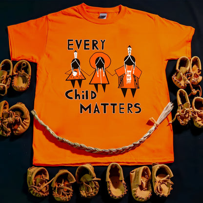 Every Child Matters Three Children Together Unisex T-Shirt/Hoodie/Sweatshirt 054