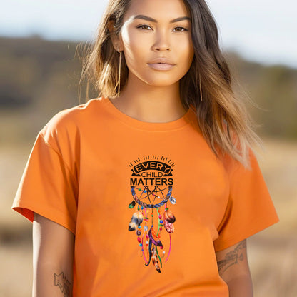 Every Child Matters Dreamcatcher Orange Shirt Day Unisex T-Shirt/Hoodie/Sweatshirt