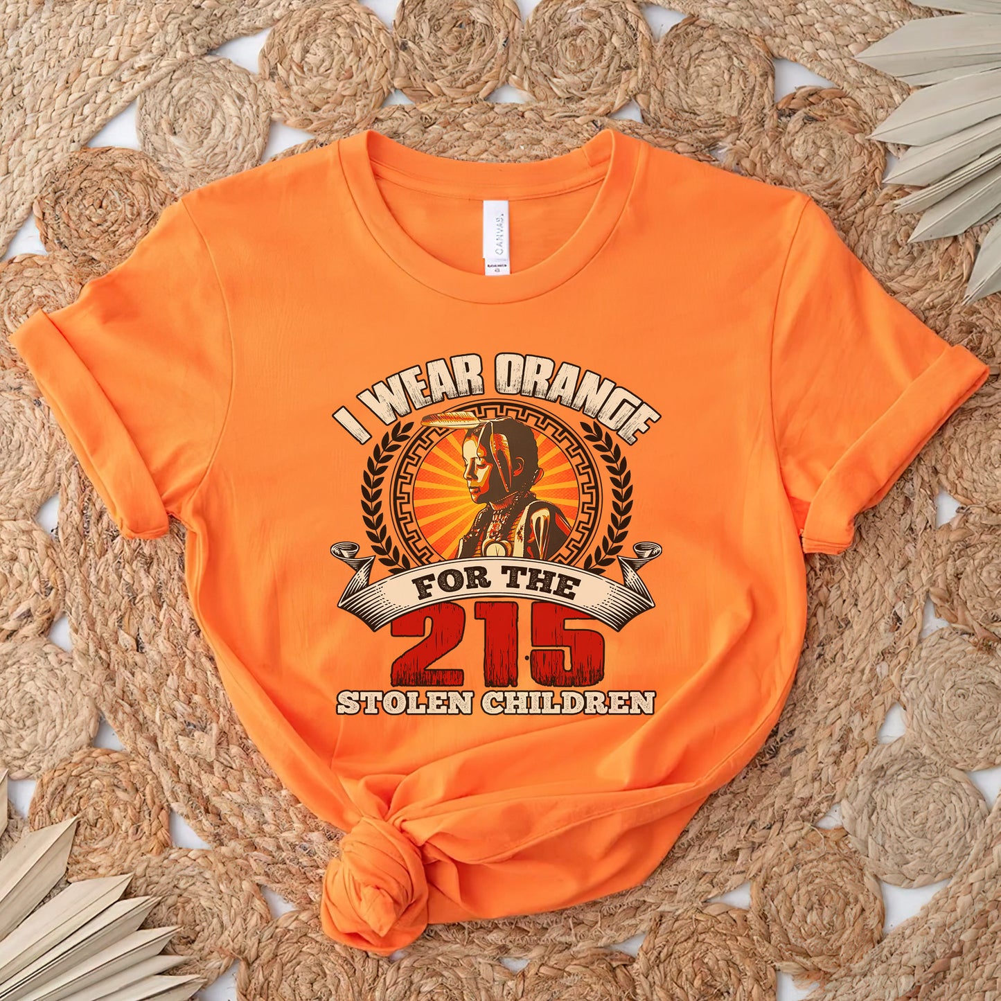 Every Child Matters I Wear Orange For The 215 Stolen Children Orange Day Unisex T-Shirt/Hoodie/Sweatshirt