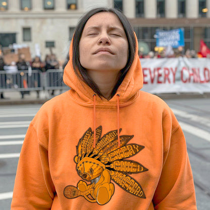 Every Child Matters Feather Indigenous Orange Shirt Day Unisex T-Shirt/Hoodie/Sweatshirt