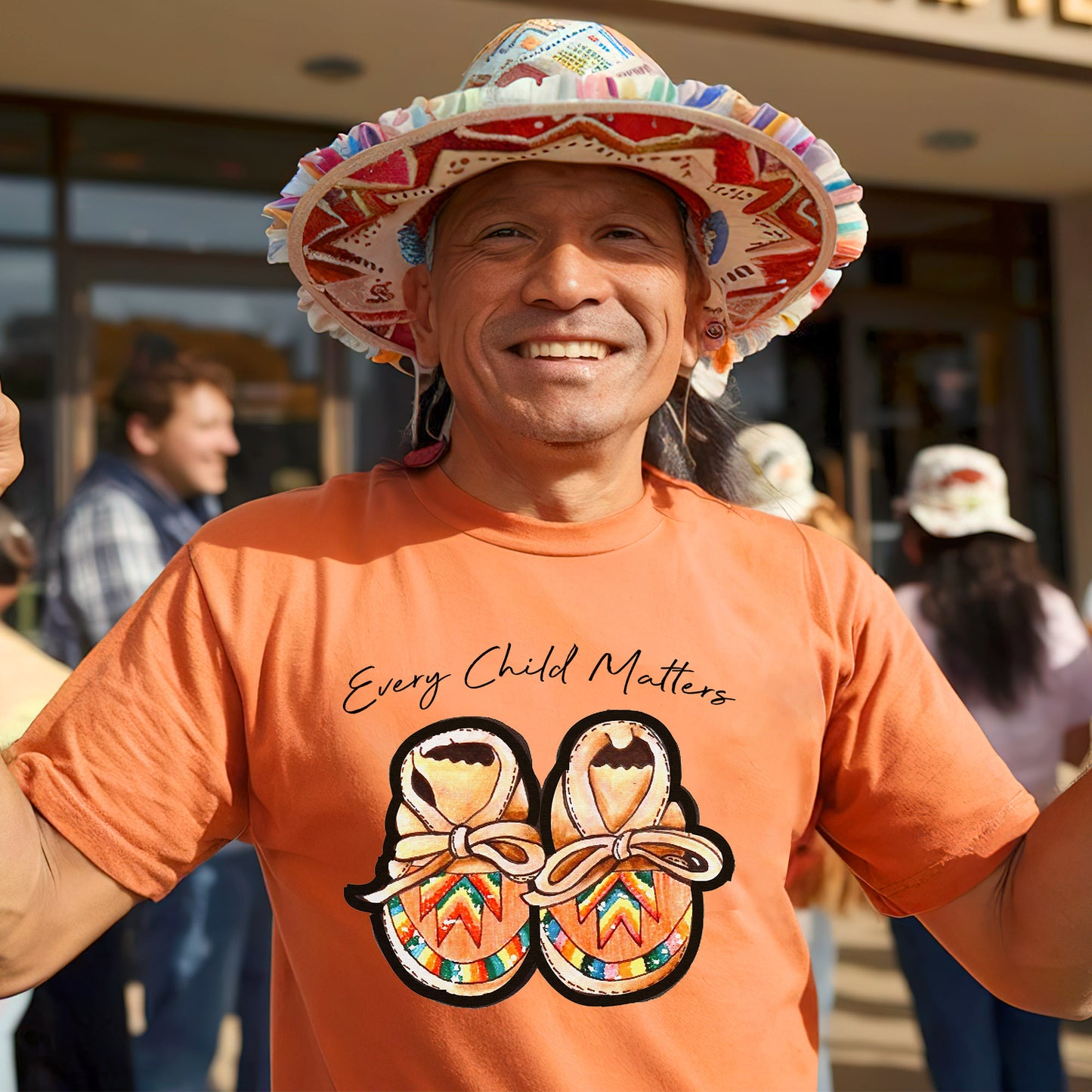 Every Child Matters Shoes Indigenous Orange Shirt Day Unisex T-Shirt/Hoodie/Sweatshirt