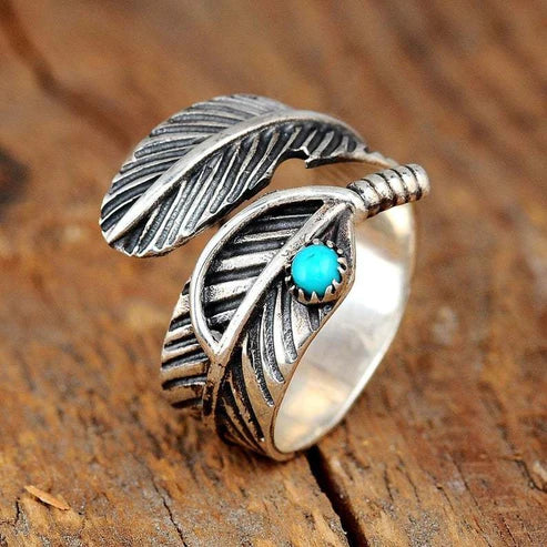 Feather Spirit Adjustable Ring
